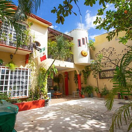 La Casa Del Almendro Hotell Playa del Carmen Exteriör bild
